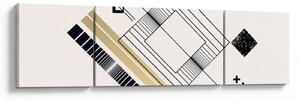 Obraz - Kształty geometryczne N⁰6 (170x50 cm)
