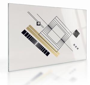 Obraz na szkle - Kształty geometryczne N⁰6 (70x50 cm)