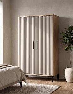 Komoda K2DA Dąb Kamienny Dona 90 cm Zielony