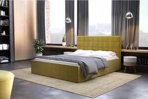 Łóżko tapicerowane 81231 M&K foam Koło 100x200