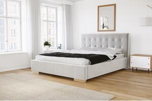 Łóżko tapicerowane 80209 M&K foam Koło 90x200