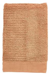 Żółty bawełniany ręcznik kąpielowy frotte 70x140 cm Classic – Zone