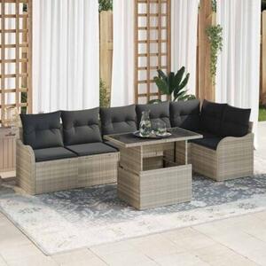 Zestaw modular garden sofa - nowoczesna sofa ogrodowa z plecionki polirattanowej
