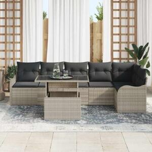 Zestaw modular garden sofa - nowoczesna sofa ogrodowa z plecionki polirattanowej