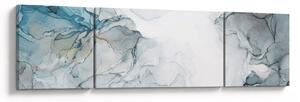 Obraz - Niebieski marmur (170x50 cm)