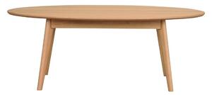 Naturalny stolik w dekorze dębu 130x65 cm Yumi – Rowico
