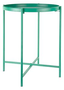 Metalowy okrągły stolik ø 40 cm Meseta – Leitmotiv