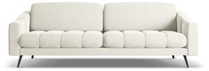 Biała aksamitna sofa 238 cm Nalu – Makamii