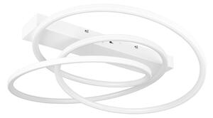 Biała lampa sufitowa LED ze ściemniaczem 49x64 cm Darvin – Trio