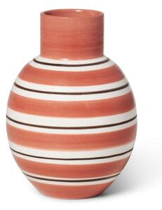 Biało-różowy ceramiczny wazon Kähler Design Nuovo, wys. 14,5 cm