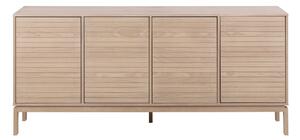 Niska komoda w dekorze dębu 180x80 cm Linley – Actona