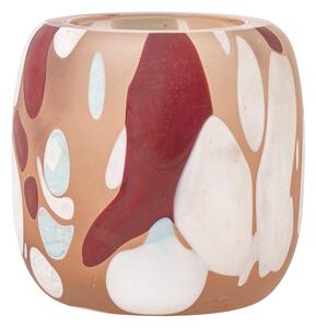 Szklany świecznik na świeczkę typu tealight Karan – Bloomingville