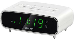 Radiobudzik Sencor SRC 2600 W, biały