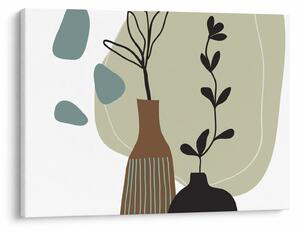 Obraz - Kwiaty w wazonie N⁰2 (70x50 cm)