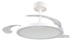 Biała lampa sufitowa LED Kasfjord – Trio
