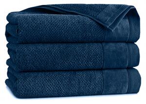 Ręcznik personalizowany MITO - navy blue - 50 x 90