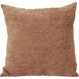 Poduszka Chenille Warm Brown, 45 x 45 cm
