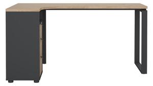 Biurko z blatem w dekorze dębu 100x150 cm Sign – Tvilum