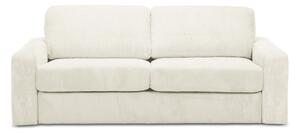 Beżowa sztruksowa rozkładana sofa 195 cm Nona – Makamii