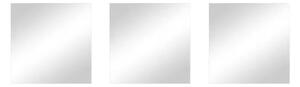 Lustra ścienne 3 szt. 30x30 cm – MSV