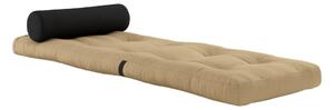 Musztardowy materac futon 70x200 cm Wrap – Karup Design