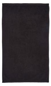 Czarny bawełniany ręcznik szybkoschnący/frotte 50x85 cm Quick Dry – Catherine Lansfield