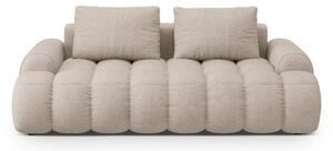 Jasnobrązowa sofa 200 cm Linz – Cosmopolitan Design