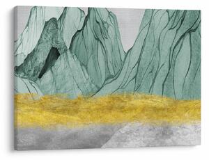 Obraz - Emerald Mountains N⁰1 (70x50 cm)