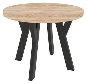 Okrągły stół z bukowymi nogami - Kadaro