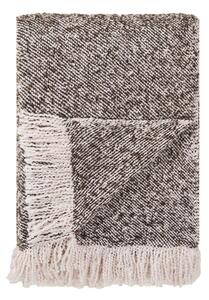 Brązowy/beżowy koc 130x180 cm Sira – House Nordic