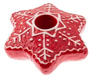 Ceramiczny świecznik ze świątecznym motywem Vinterby – Dakls