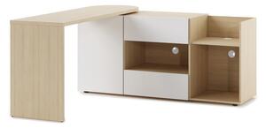 Biurko z blatem w dekorze dębu 48x159 cm Tango – TemaHome