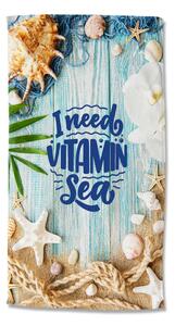 Aksamitny ręcznik plażowy 100x180 cm Vitamin Sea – Good Morning