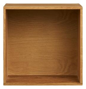 Wielopoziomowa półka z litego drewna dębowego w naturalnym kolorze 18 cm Townsville – House Nordic