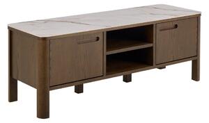 Brązowa szafka pod TV w dekorze dębu 120x45x40 cm Southampton – Actona