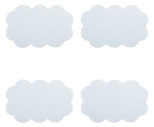 Dziecięce maty antypoślizgowe do wanny 4 szt. 9x14,5 cm Nuages – MSV