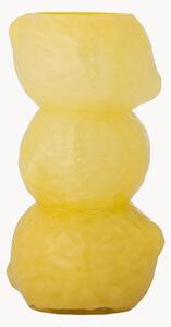Wazon ze szkła dmuchanego Limone, W 27 cm