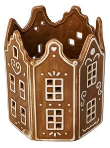 Ceramiczny świecznik ze świątecznym motywem Vinterby – Dakls
