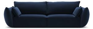 Ciemnoniebieska aksamitna sofa 208 cm Vanda – Mazzini Sofas