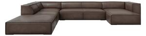 Brązowy skórzany narożnik (lewostronny) Madame – Windsor & Co Sofas