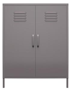 Szara metalowa szafka 79x100x39 cm Bradford – Støraa
