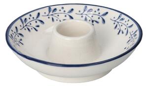 Porcelanowy świecznik ze świątecznym motywem – Dakls