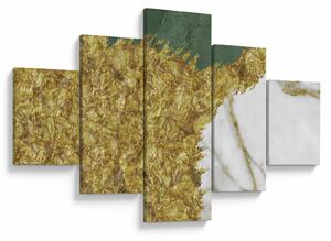 Obraz - Zielony marmur N⁰2 (125x70 cm)