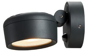 Zewnętrzna Lampa SLV, Eskina, czarny, balkon, aluminium, nowoczesny