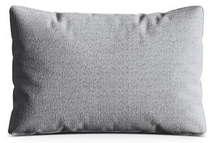 Jasnoszara poduszka na sofę z materiału bouclé Kemi – Cosmopolitan Design