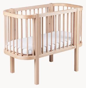 Łóżeczko dziecięce z drewna bukowego Nighty, 91 x W 80 cm