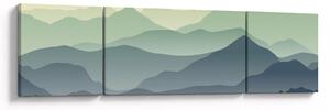Obraz - Forest Mountain (170x50 cm)