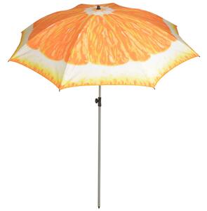 Esschert Design Parasol Orange, 184 cm, zielony, TP264