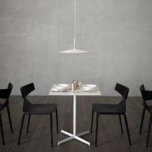 Foscarini Lampa wisząca designerska Aplomb Large, możliwość ściemniania, biały / opal, kuchnia, beton, design