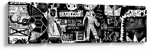 Obraz - Graffiti (170x50 cm)